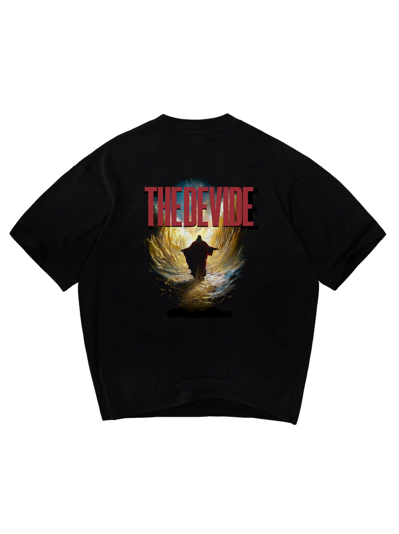 The Divide Oversized Cotton T-Shirt