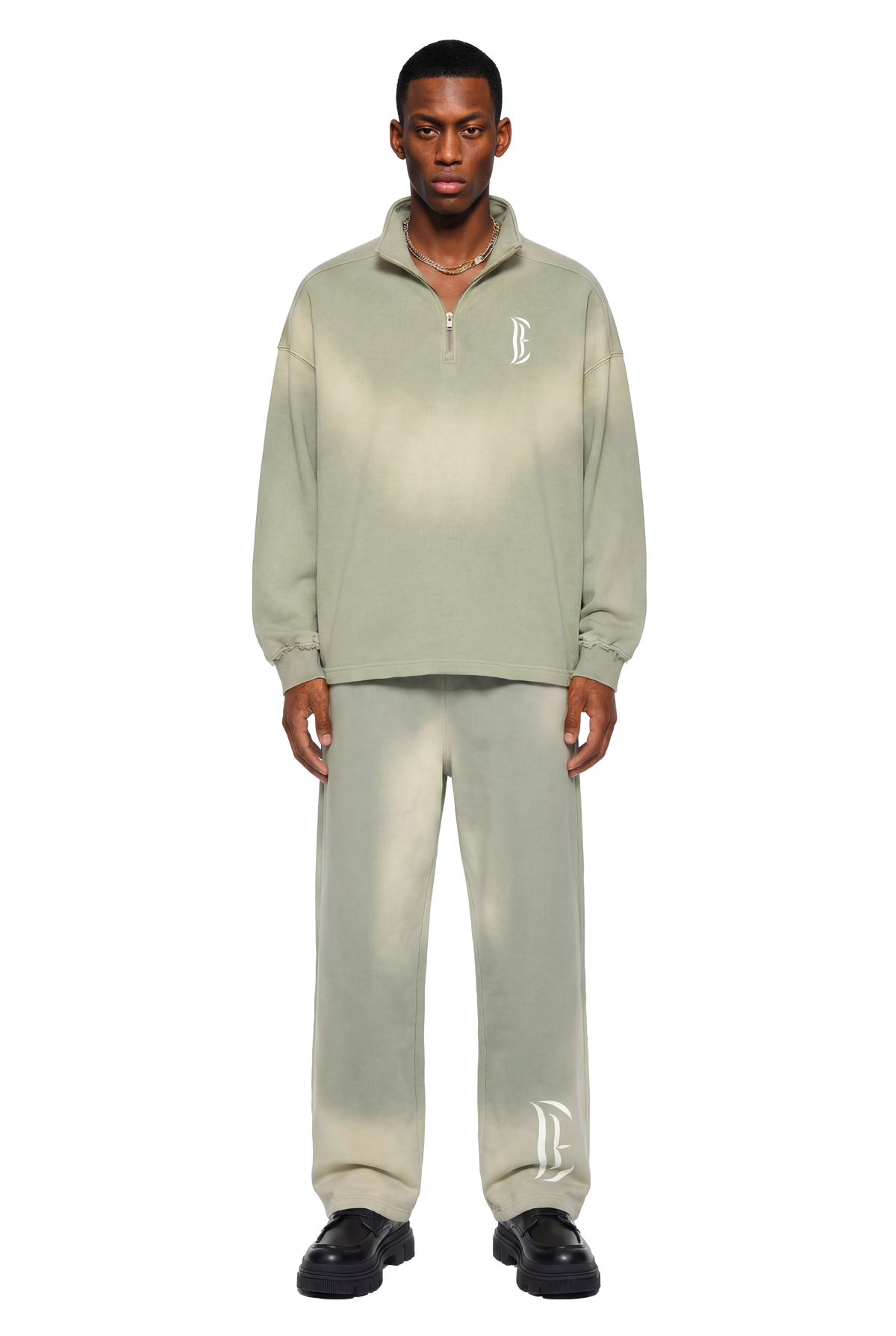 Gray green