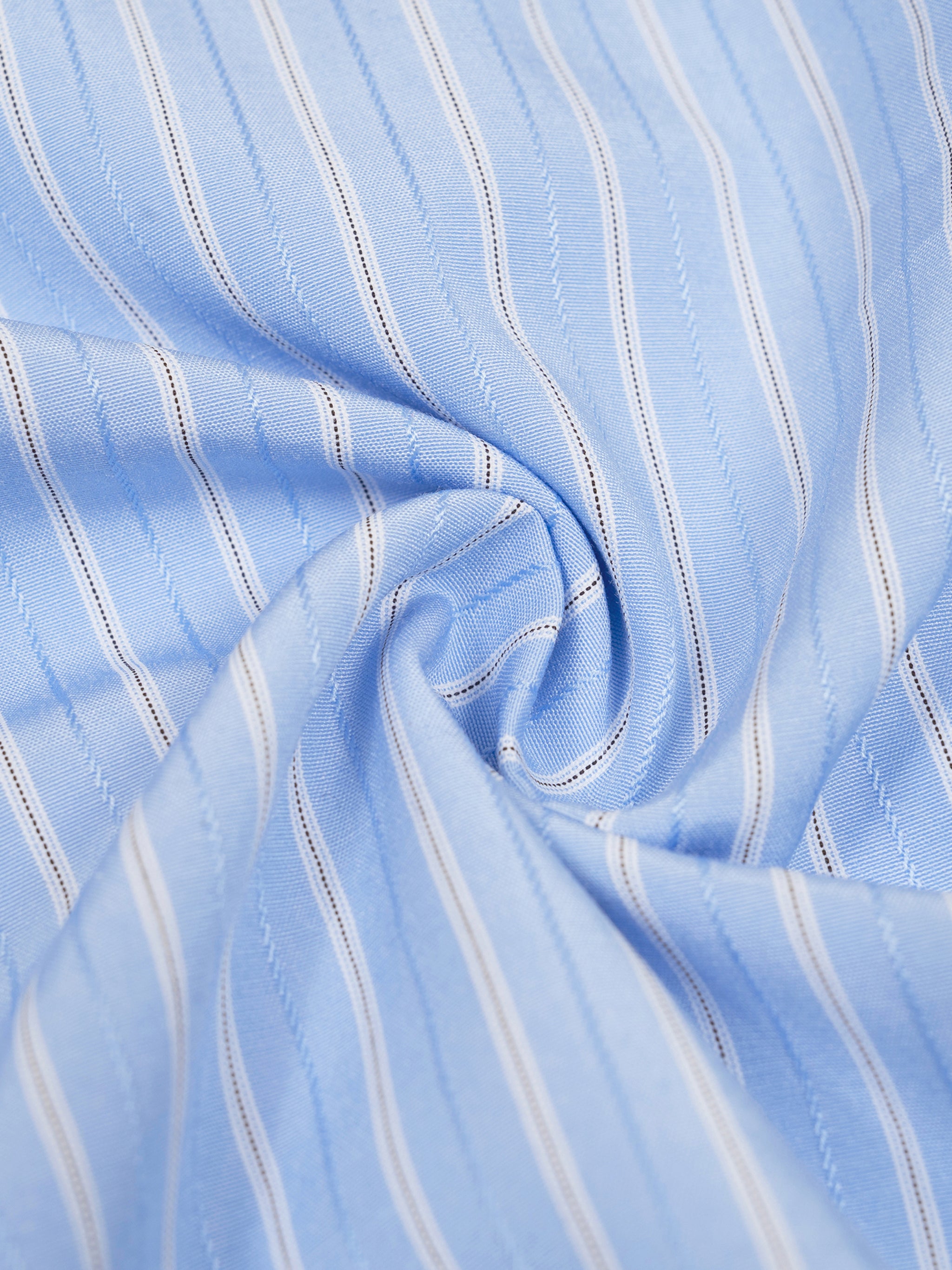 Striped Boxy Short Sleeve Shirt