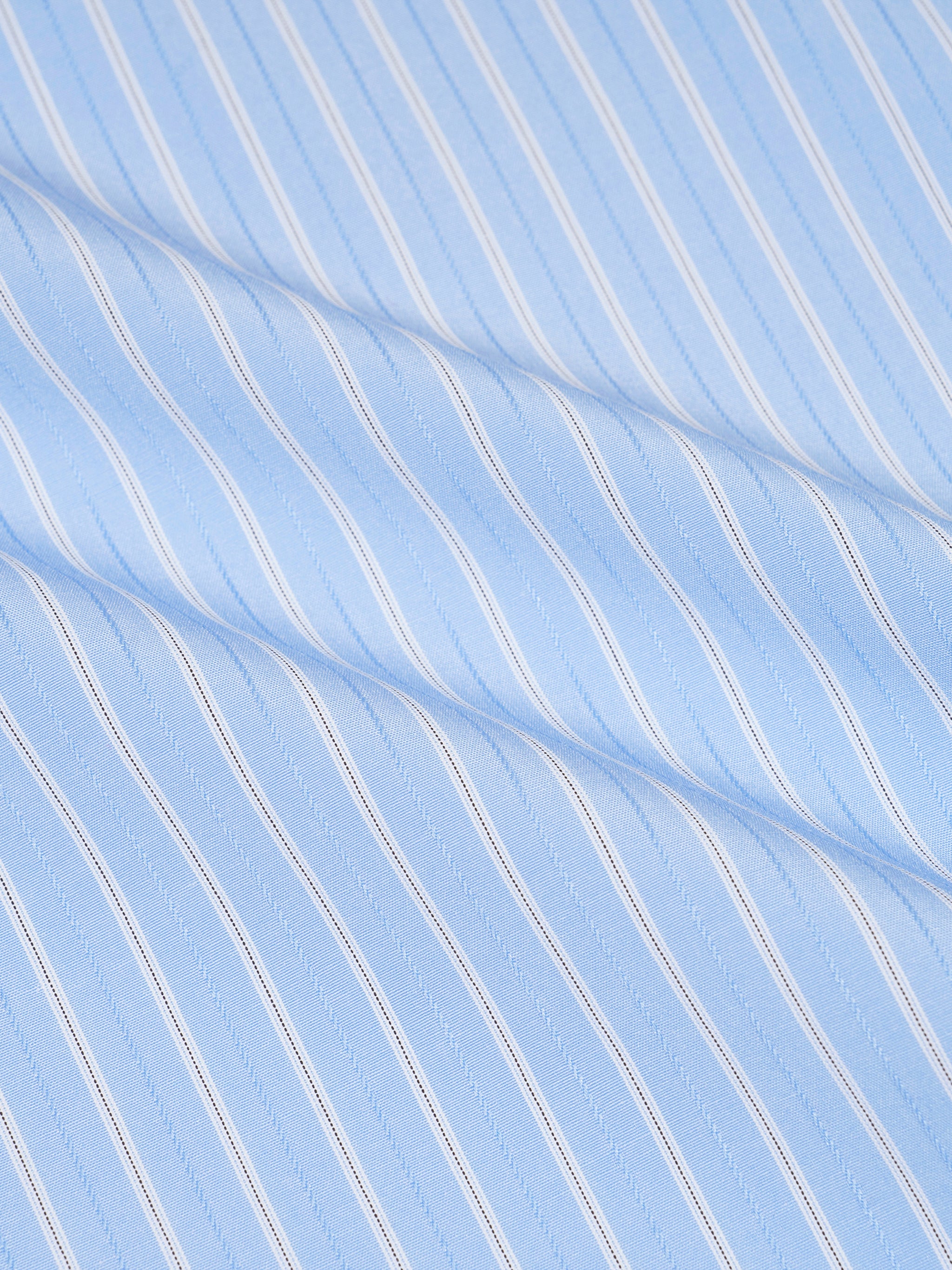 Striped Boxy Short Sleeve Shirt