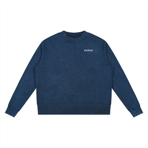 Mineral Wash Oversized Sweater