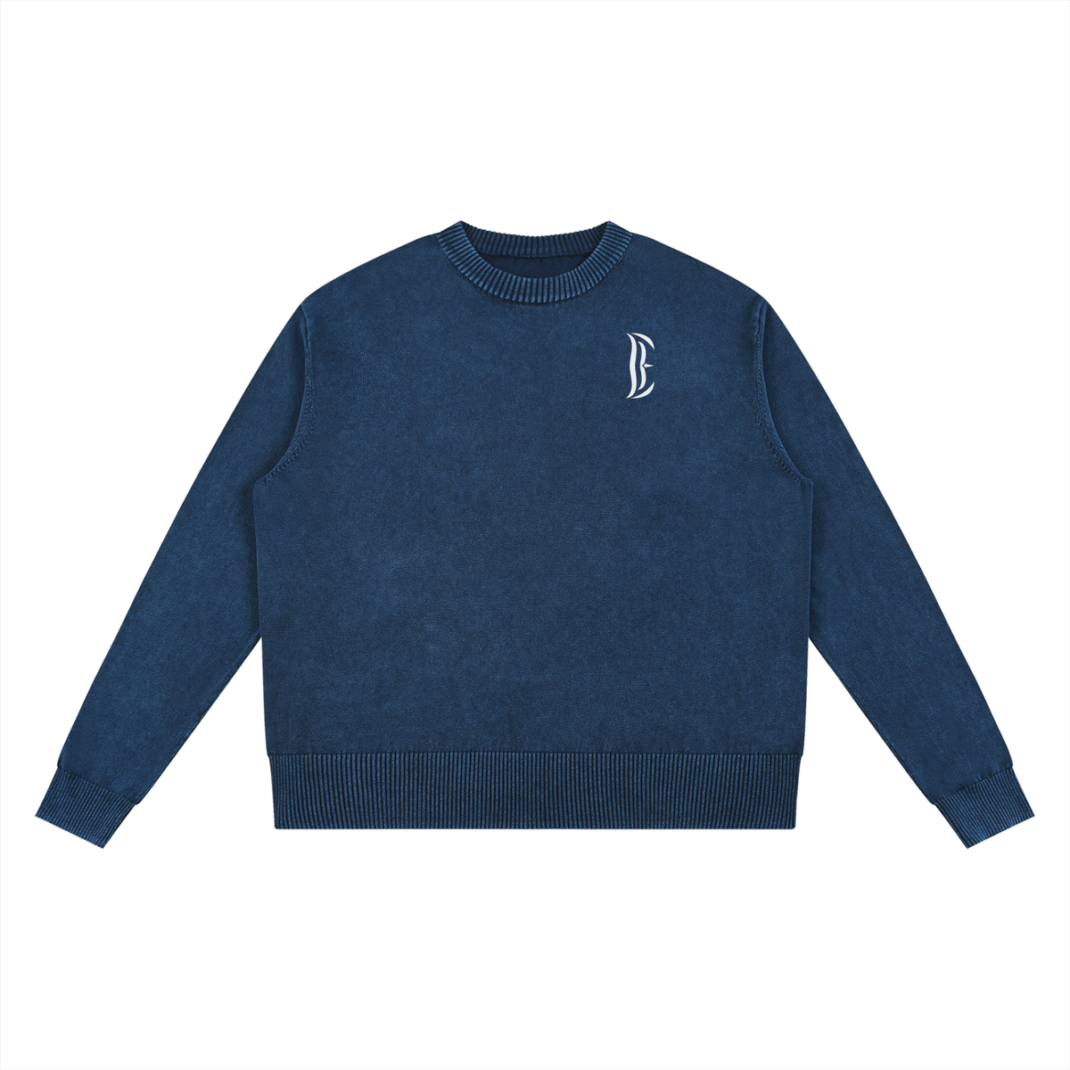 Mineral Wash Oversized Sweater