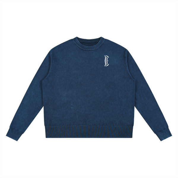 Mineral Wash Oversized Sweater