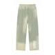 Sun Fade Raw Edge Straight-Leg Sweatpants