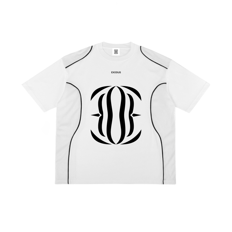 Contrast Piped Panel T-Shirt