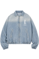 Exodus Vintage Wash Full-Zip Denim Jacket
