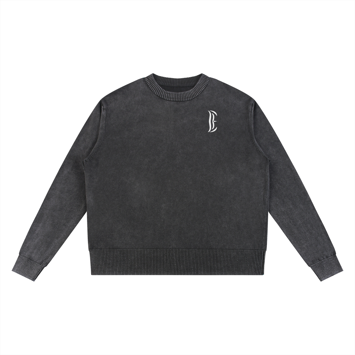 Mineral Wash Oversized Sweater