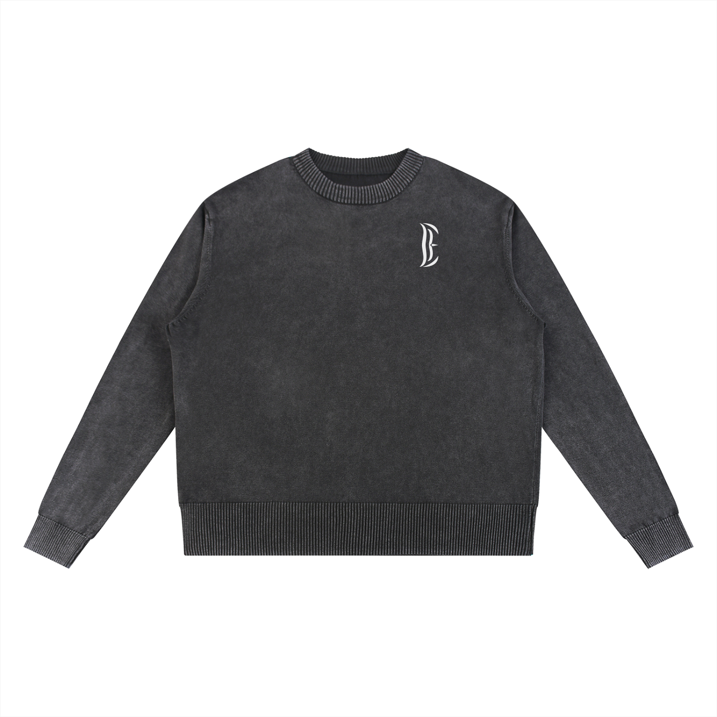 Mineral Wash Oversized Sweater