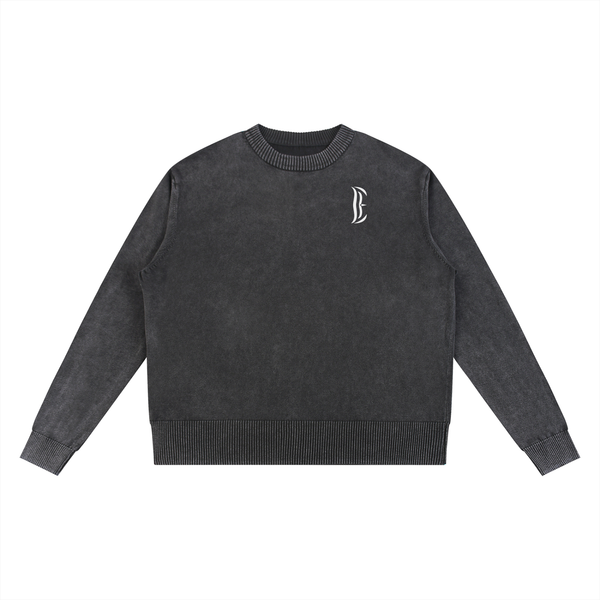 Mineral Wash Oversized Sweater