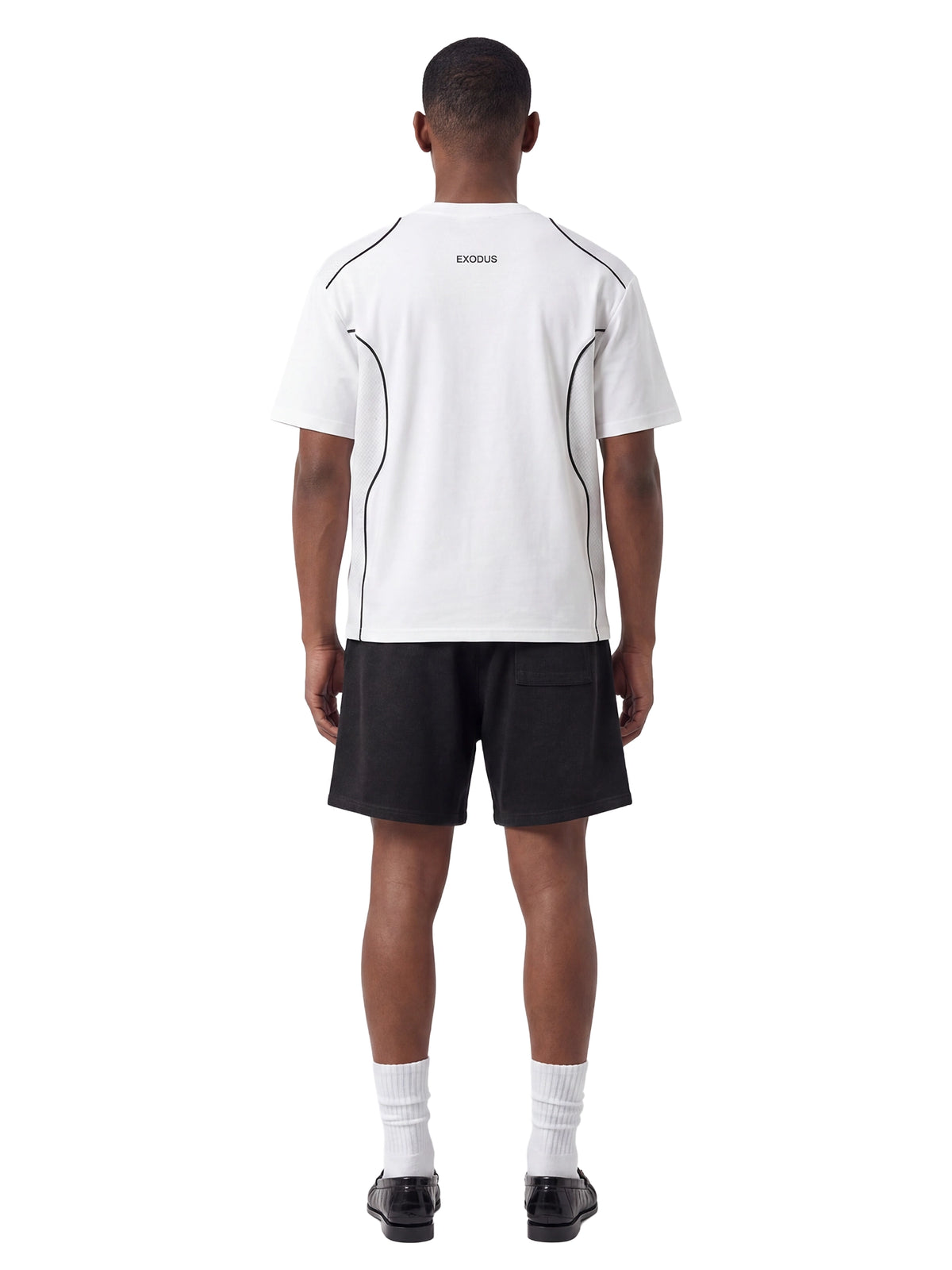 Contrast Piped Panel T-Shirt
