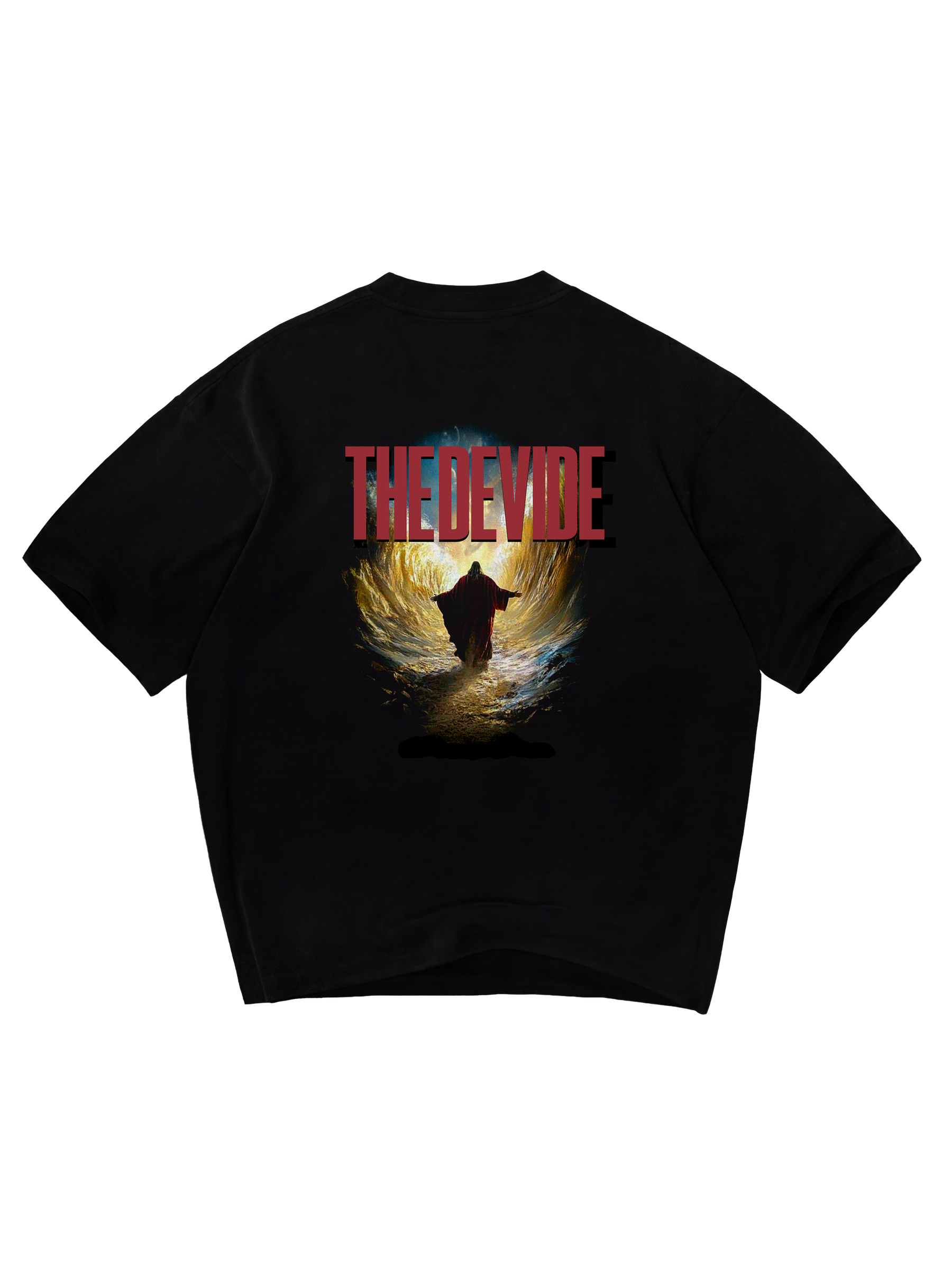 The Divide Oversized Cotton T-Shirt