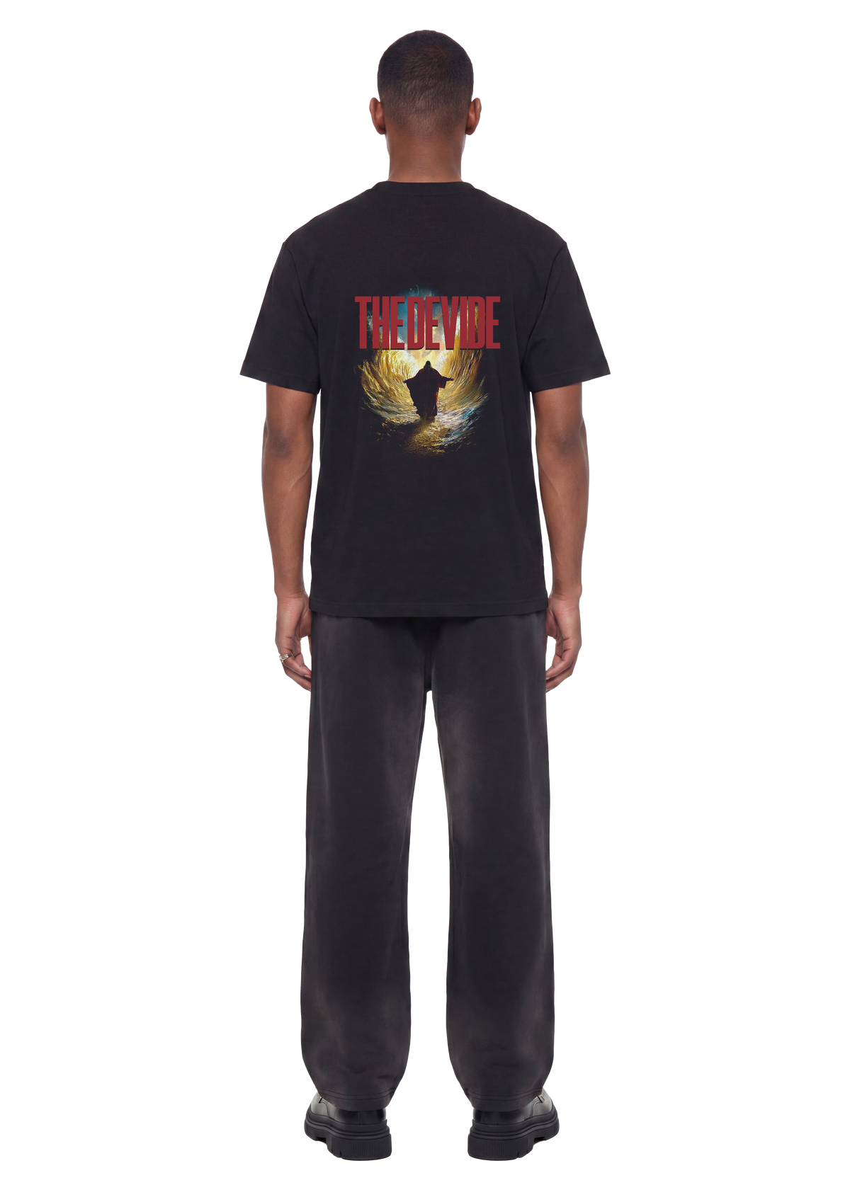 The Divide Oversized Cotton T-Shirt