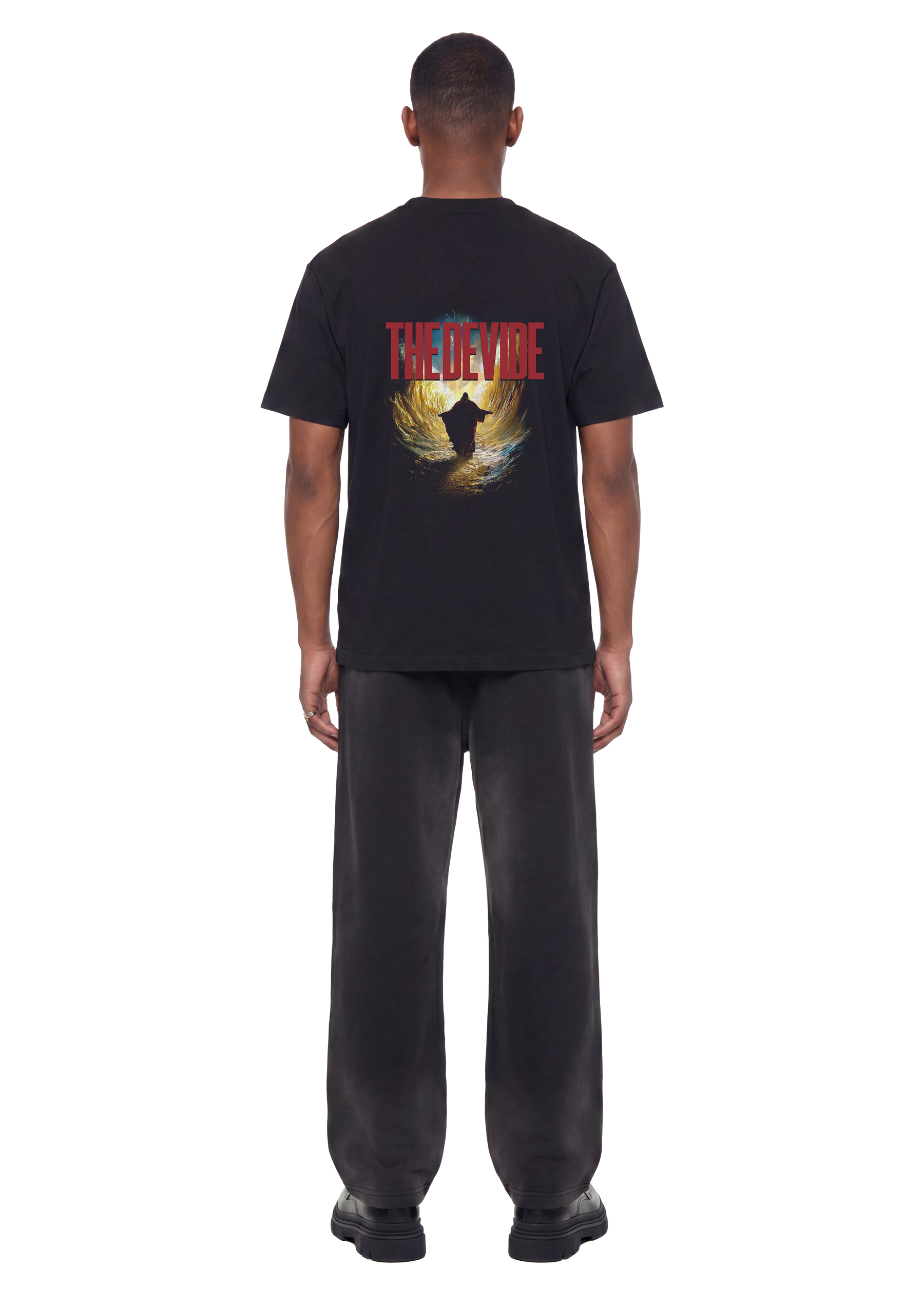 The Divide Oversized Cotton T-Shirt