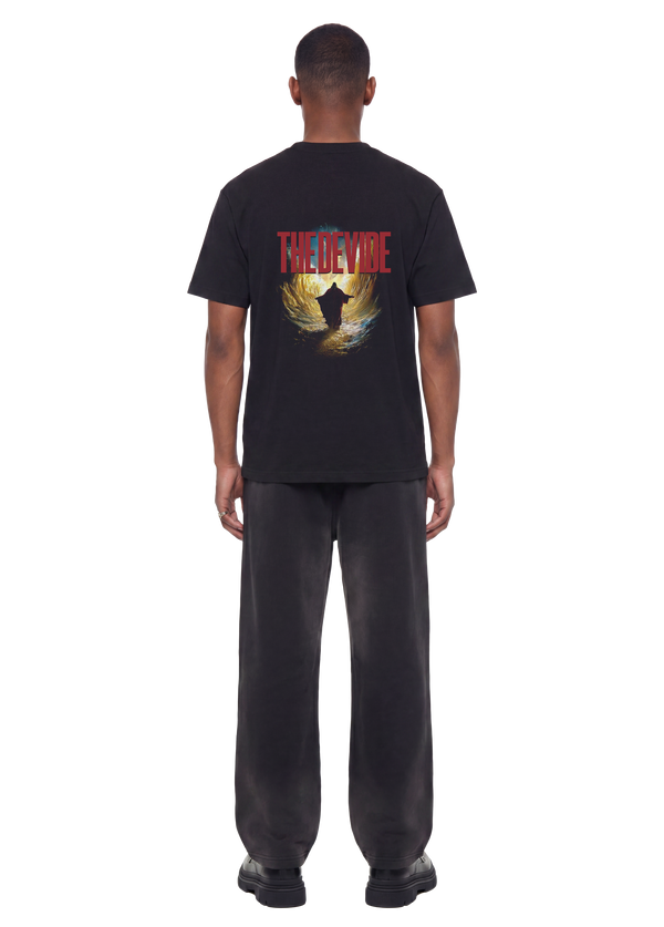 The Divide Oversized Cotton T-Shirt