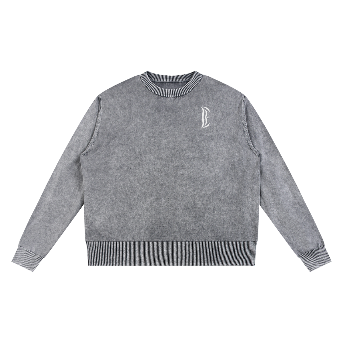 Mineral Wash Oversized Sweater