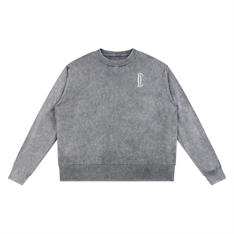 Mineral Wash Oversized Sweater