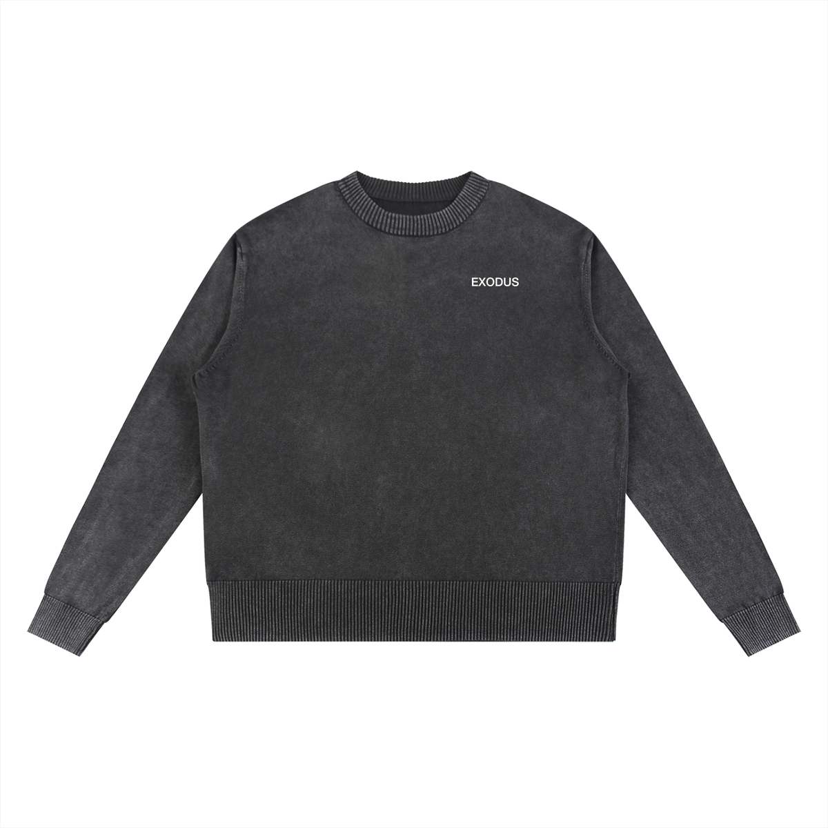 Mineral Wash Oversized Sweater