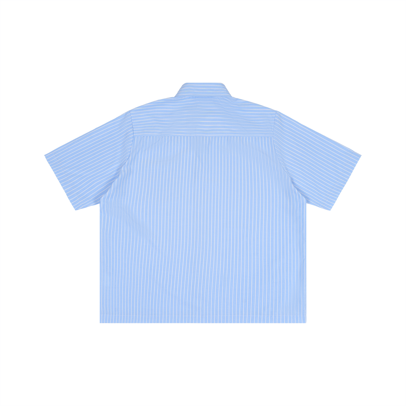 Striped Boxy Short Sleeve Shirt
