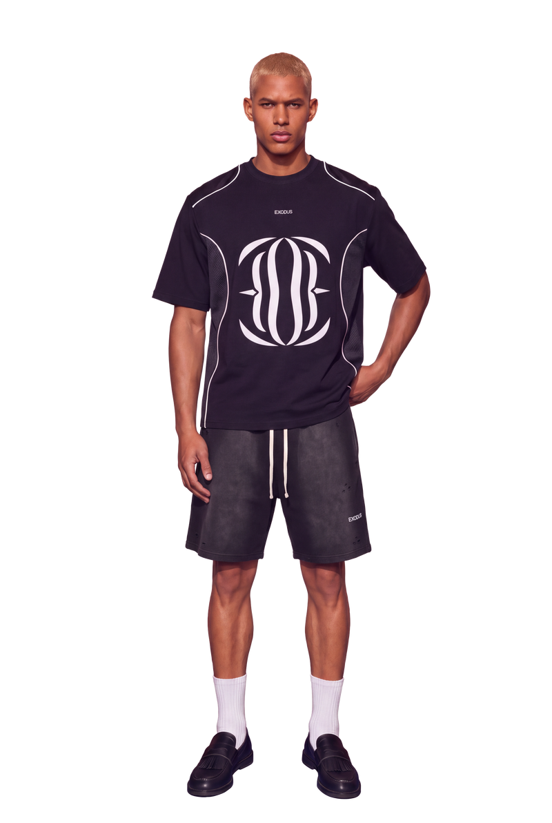 Exodus Piped Panel Tee