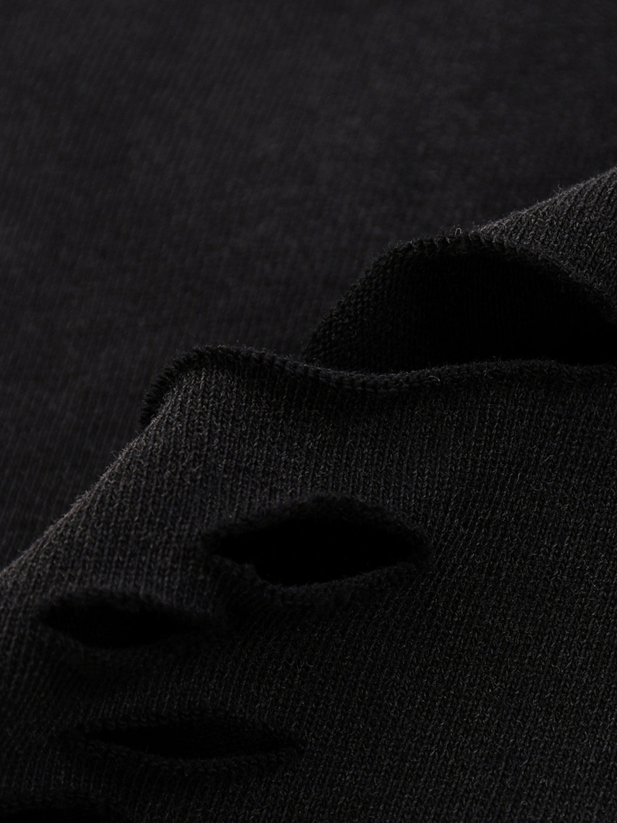 Snow Washed Raw-Hem T-Shirt