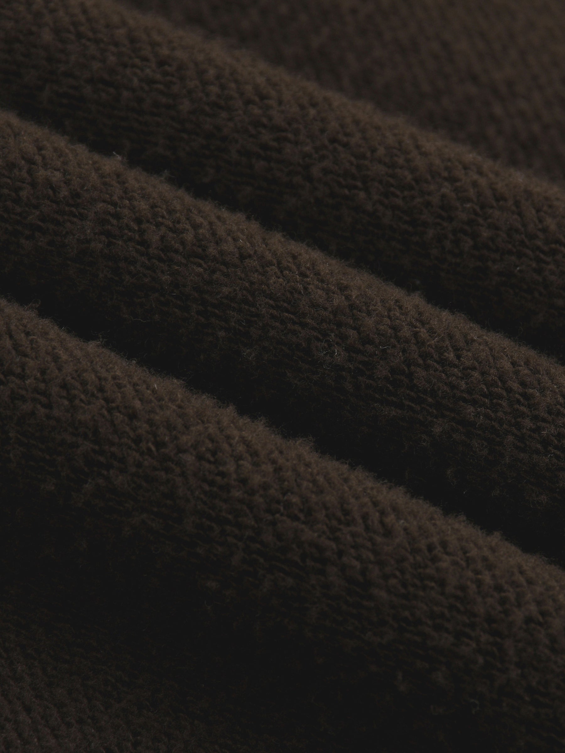 Sun Fade Raw Edge Quarter-Zip Sweatshirt