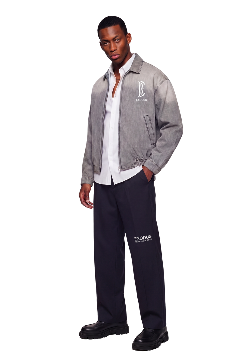 Exodus Vintage Wash Full-Zip Denim Jacket